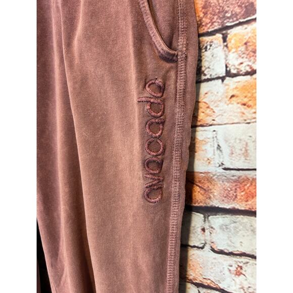 Avocado brand acai pink jogger High Rise Vintage Inner Space pants medium - Picture 3 of 7